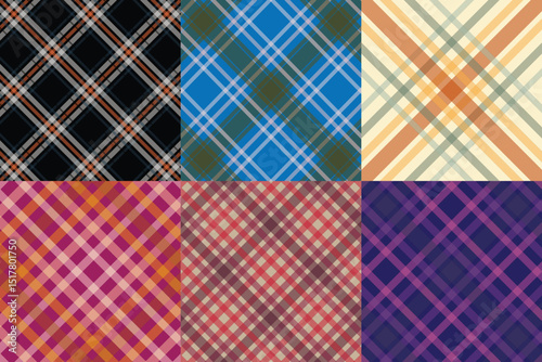 Multicolor  Checkered Pattern Background for Textiles, Wallpapers, Crafts, and Digital Designs