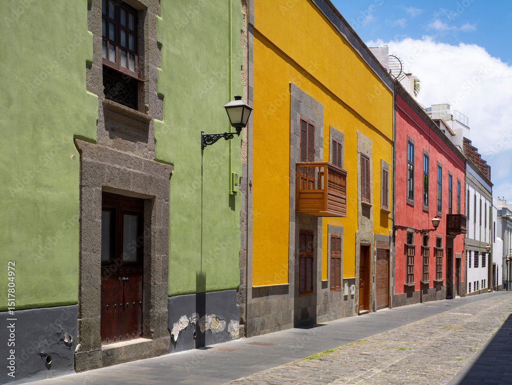 Obraz premium Las Palmas, Gran Canaria, Historische Altstadt