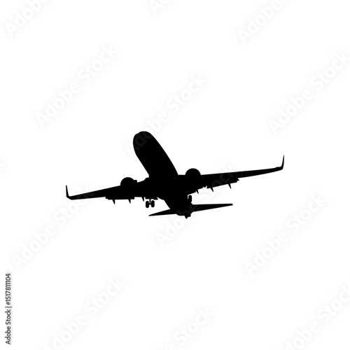 A cargo aircraft, freight aircraft, freighter, airlifter or cargo jet, can use for Logo Gram, Art Illustration, Pictogram, Apps, Website, or Graphic Design Element. Vector Illustration