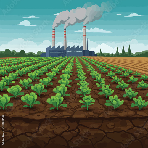 Food Safety Day (WFSD) celebrated on 7 June every year, aims to draw attention and inspire action to help prevent, detect and manage foodborne risks. Vector illustration.