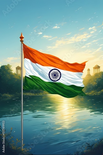 Vibrant Indian Flag Collection - Republic Day, Independence Day, and Patriotic Themes