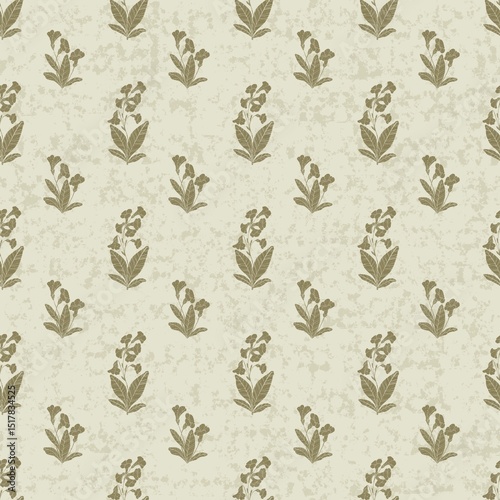 Discover the tranquil beauty of our Golden Primrose Meadow Collection. Soft yellow primroses intertwine with subtle foliage in these elegant seamless  patterns