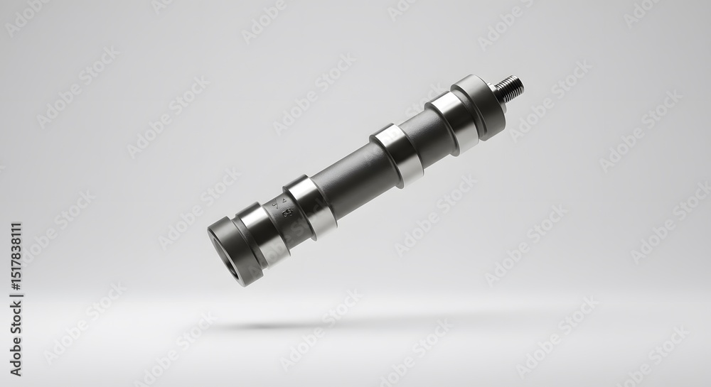 High-Precision Engineered Camshaft: Automotive Engine Component Detail High-Precision Engineered Camshaft: Automotive Engine Component Detail
