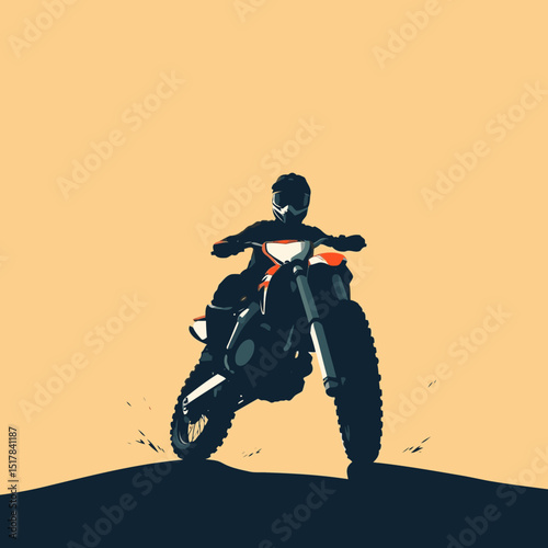 motocross vector art