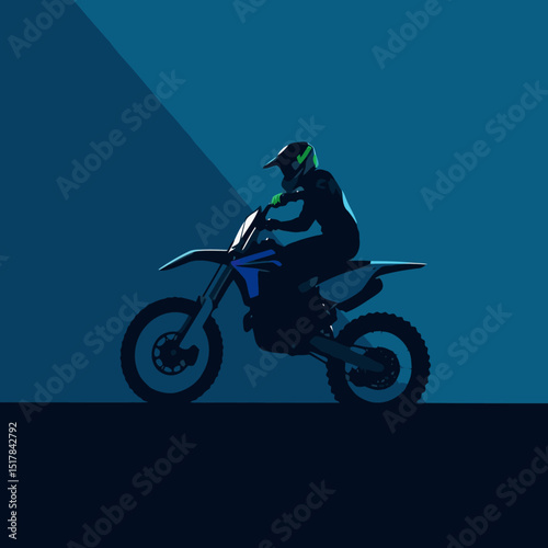 motocross vector art