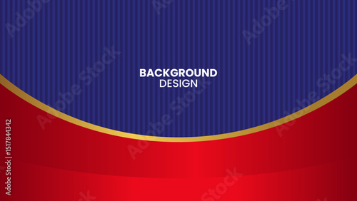 Modern background red and blue design suitable for digital presentations, banner, social media, and graphic design projects.
