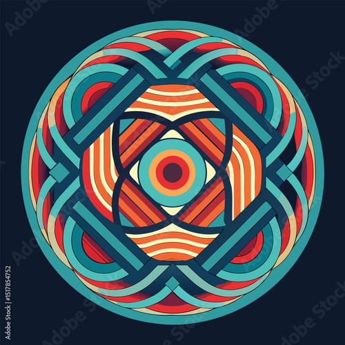 vector illustration of an abstract wave