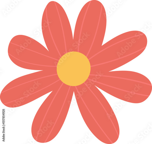 Flowers clipart design illustration