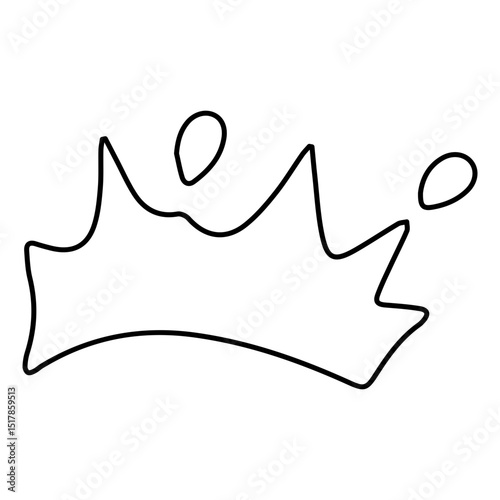Handdrawn shock depicting a surprised