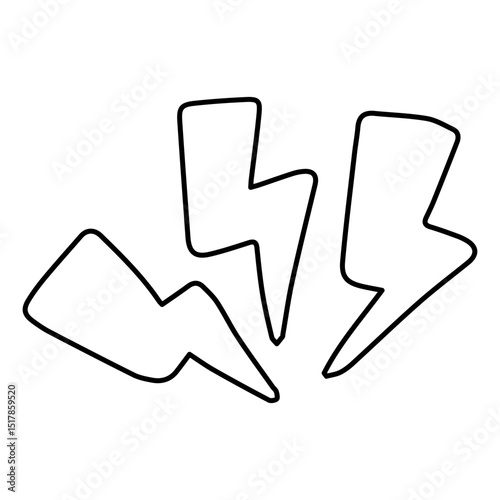 Handdrawn shock depicting a surprised