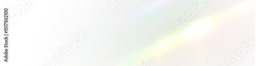 Rainbow light overlay with beam reflection and flash, glass ray and glowing light, optical png style with bright glare, effect with transparent neon and soft refraction jewelry