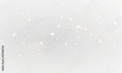 Abstract festive background with gold glitter, Christmas particles, glowing light flare, confetti, sparkle stars, magic dust, luxury texture, shiny glow, celebration illustration