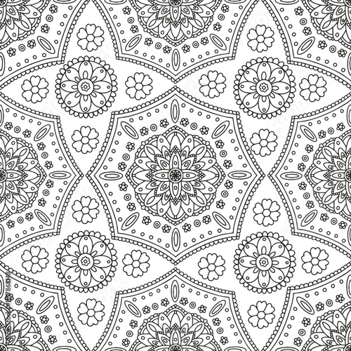 Coloring page for adults and children.
