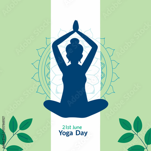 yoga woman silhouette