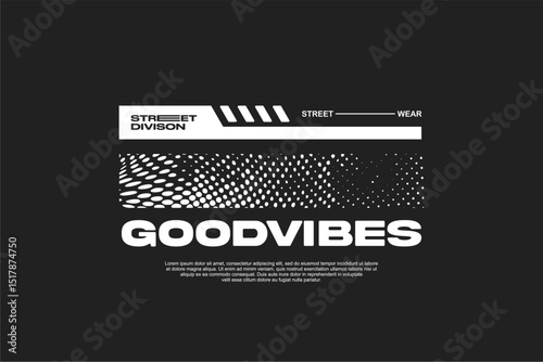urban tshirt streetwear fashion design vector suitable for printing