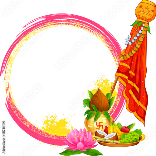 Gudi Padwa Lunar New Year celebration in Maharashtra of India