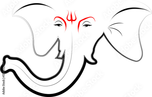 Lord Ganesha for Ganesh Chaturthi festival of India