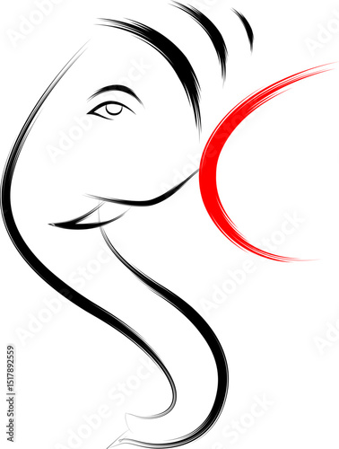 Lord Ganesha for Ganesh Chaturthi festival of India