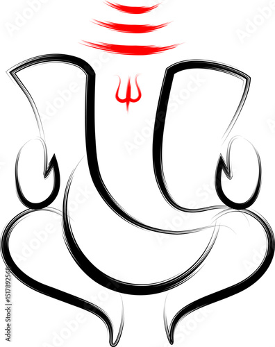Lord Ganesha for Ganesh Chaturthi festival of India