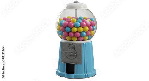 Foto Isolated gumball machine