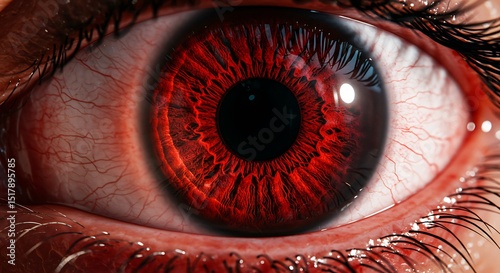 Crimson Gaze: A Digital Eye Study
