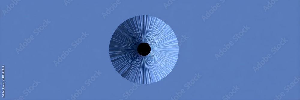 Obraz premium Circular Pattern with Radiating Lines