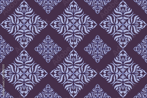 seamless damask pattern