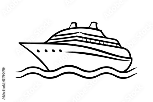 Cruise ship ocean liner vessel travel vacation sea voyage