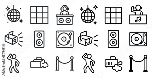 set of vector icons