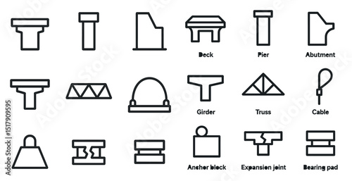 set of household appliances