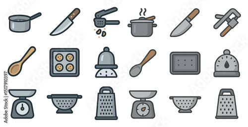 Essential kitchen tools for cooking and baking enthusiasts