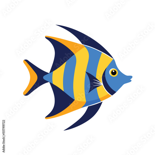 fish on a white background