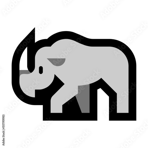 Elephant Side Emoji