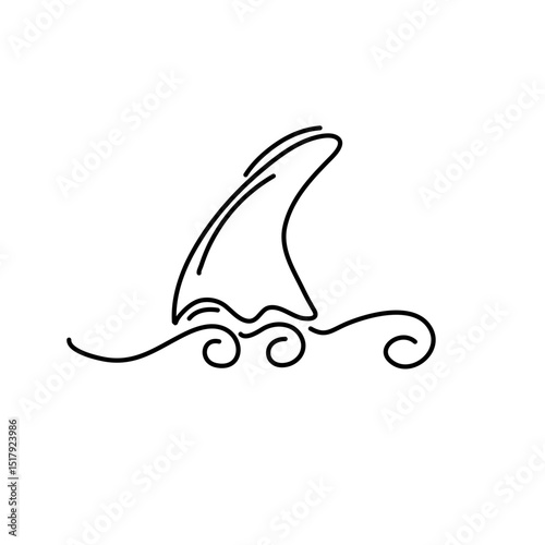 Whale tail jump doodle 