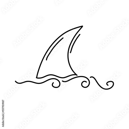 Whale tail jump doodle 