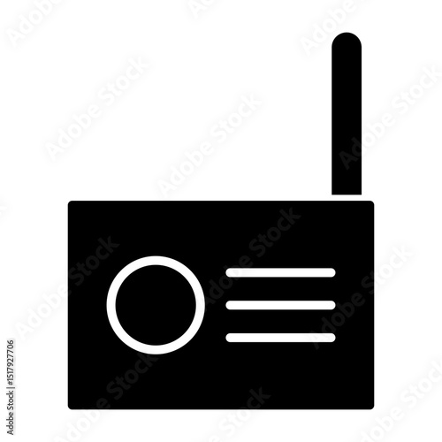 Car Radio Icon