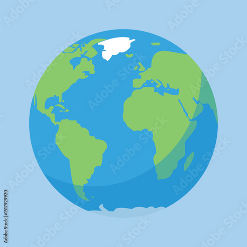 ILLUSTRATION OF CARING FOR THE EARTH AND THE ENVIRONMENT