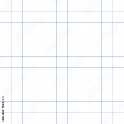 Notebook page background with evenly spaced grid lines. Great for academic resources, educational designs, printable planners, or engineering sketches