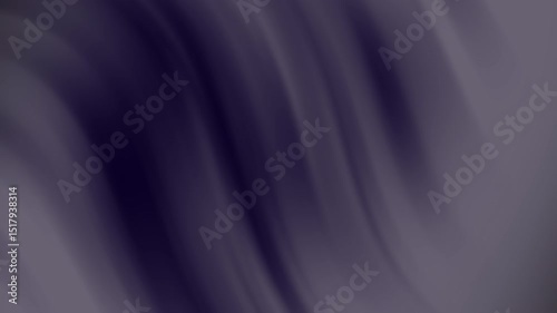 Soft, wavy folds of dark purple fabric create a smooth abstract background, Abstract texture Gradient motion Background animation.