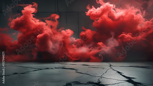 red and black