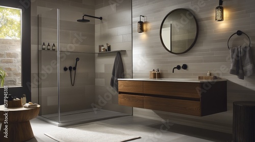 Modern Minimalist Bathroom Design: Serene Spa-Like Ambiance
