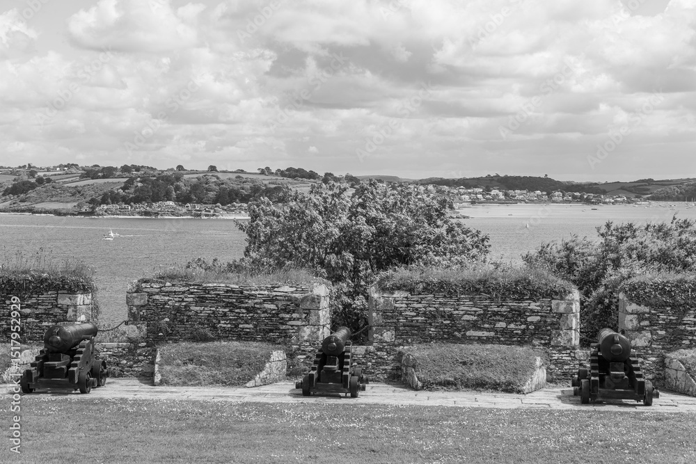 Obraz premium falmouth an der küste von Cornwall in England
