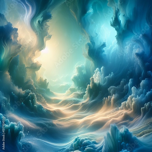 Soft creating an otherworldly atmosphere