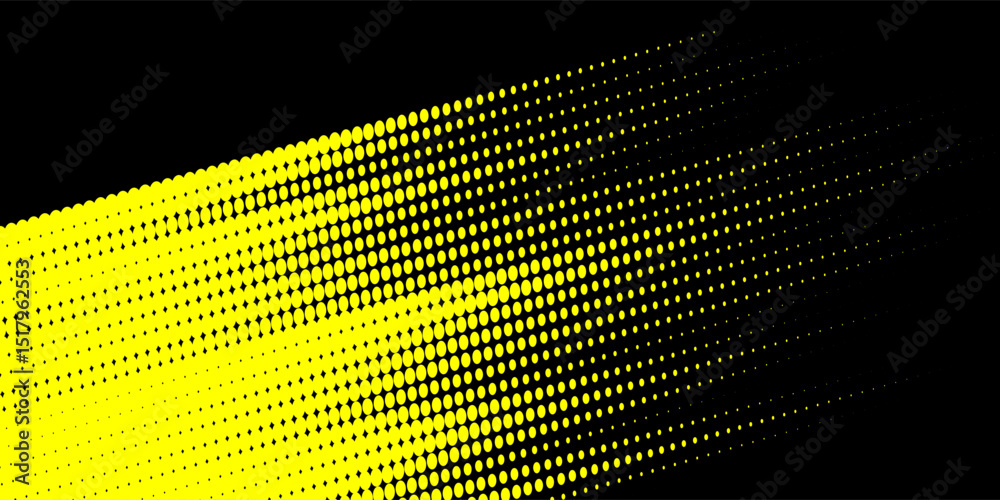 Black New Halftone Background Design