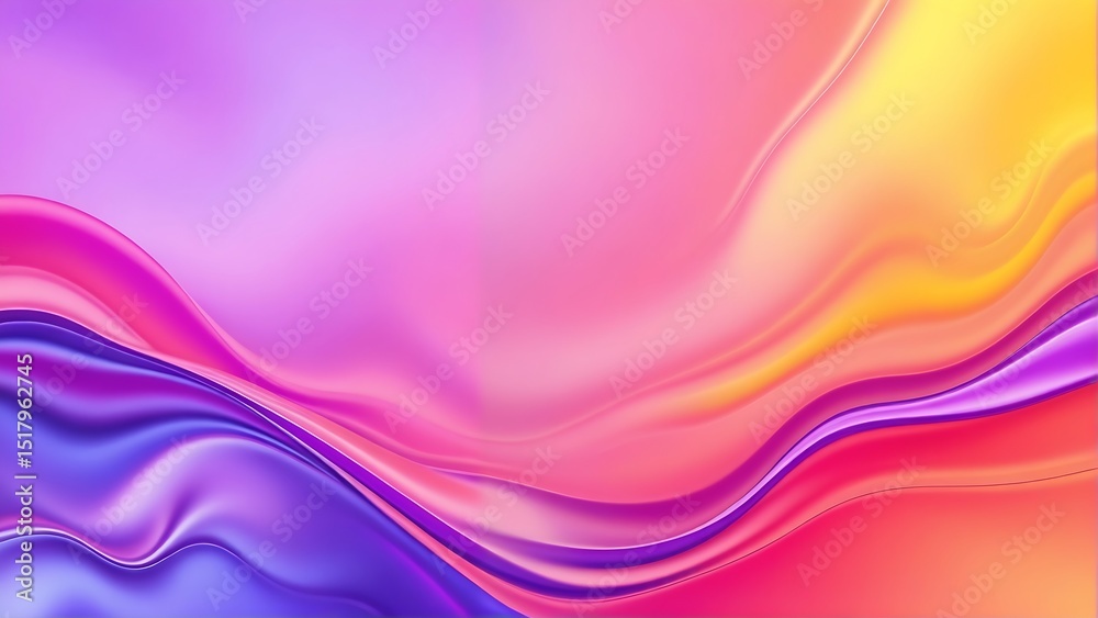 Naklejka premium Abstract colorful swirling waves background
