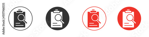 Job description icon for logo, vector sign symbol for design