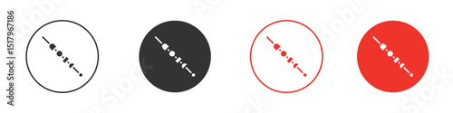 Kebab icon for logo, vector sign symbol for design