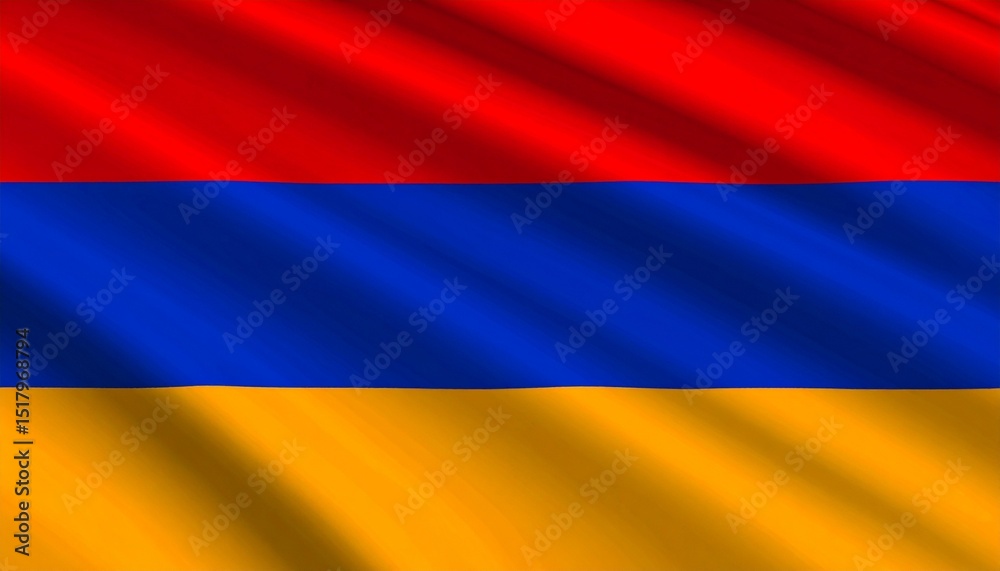 Fototapeta premium flag of Armenia