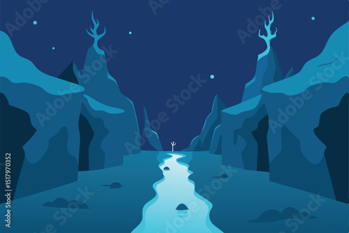 santa claus on a sledge background