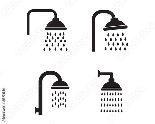 Shower Icon Vector Illustration